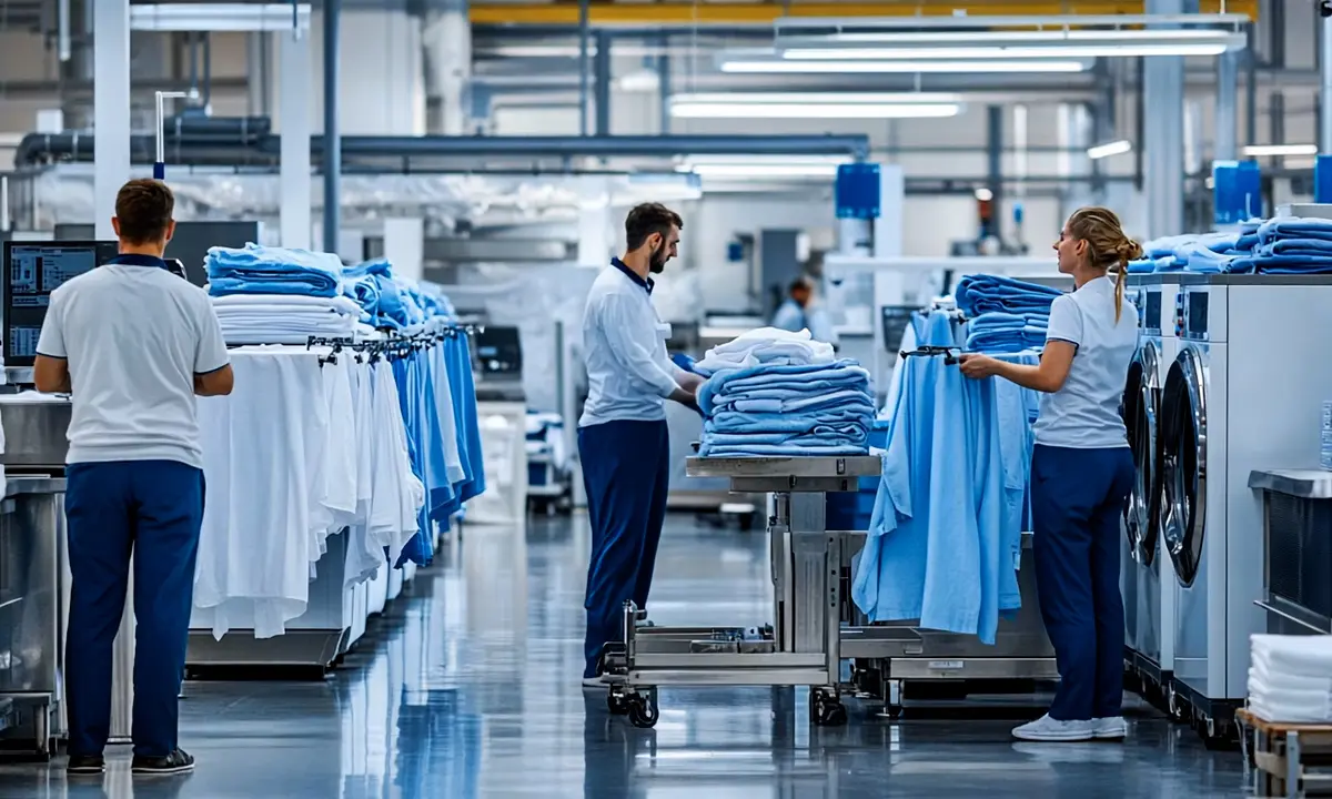 Regionale und doch deutschlandweite Wäscherei-Services